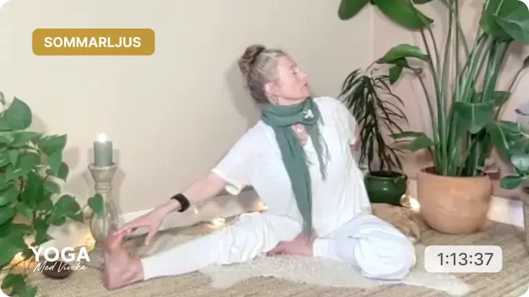 Yogaklass med Viveka - Sommarljus - Rytm och återhämtning